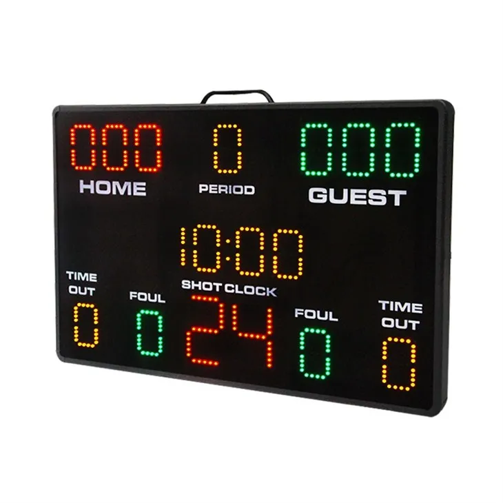 Competition Digital LED Scoreboard With Tripod suppliers